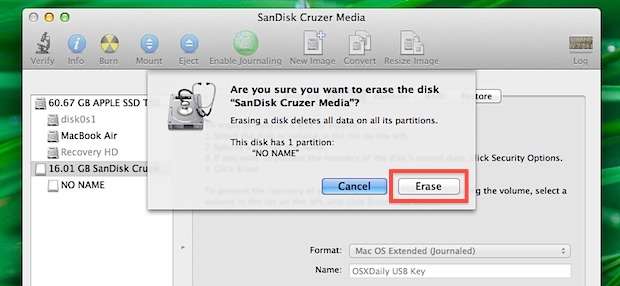 Mac Os X Format Usb Drive